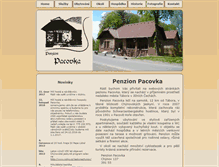 Tablet Screenshot of penzionpacovka.cz